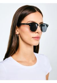 Big-Star - Okulary przeciwsłoneczne czarne Kolen 906. Kolor: czarny #10