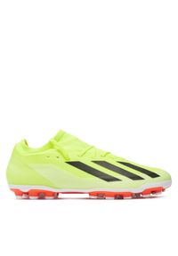Adidas - adidas Buty do piłki nożnej X Crazyfast League Artificial Grass Boots IF0677 Żółty. Kolor: żółty. Materiał: materiał