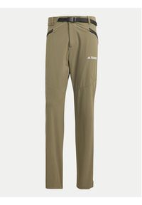 Adidas - adidas Spodnie outdoor Terrex Xperior IK3533 Khaki Regular Fit. Kolor: brązowy. Materiał: syntetyk. Sport: outdoor #2