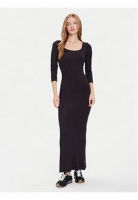Guess Sukienka codzienna O5BK03 KCDA2 Czarny Slim Fit. Kolor: czarny #3