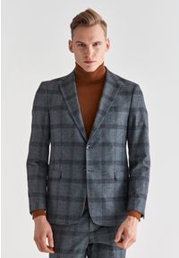 Pako Lorente - PAKO LORENTE – Spodnie męskie garniturowe P21WF-6G-071-S. Materiał: poliester, wełna, elastan. Długość: długie. Styl: elegancki #6