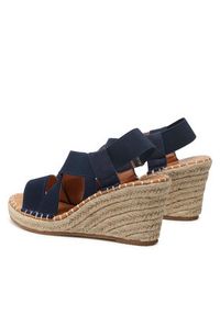 Clara Barson Espadryle WSS20460-02 Granatowy. Kolor: niebieski. Materiał: materiał