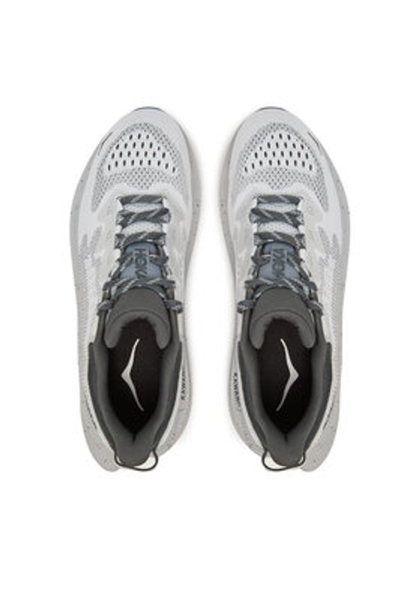 HOKA - Hoka Buty do biegania Kawana 2 1147930 Szary. Kolor: szary. Materiał: materiał