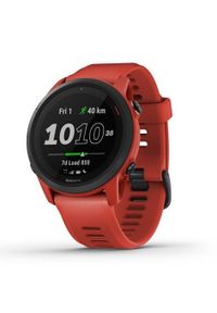 GARMIN - Zegarek sportowy Garmin Forerunner 745 czerwony. Kolor: czerwony. Styl: sportowy