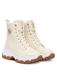 Guess Trzewiki FLFBNZ ELE12 Écru. Materiał: skóra #6