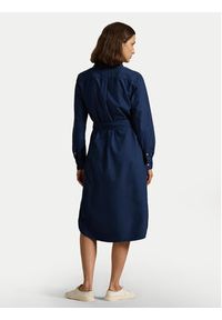Polo Ralph Lauren Sukienka koszulowa 211963031 Granatowy Regular Fit. Typ kołnierza: polo. Kolor: niebieski. Materiał: bawełna. Typ sukienki: koszulowe #2