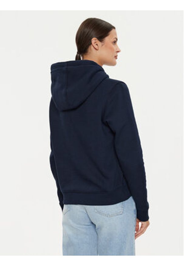 Tommy Jeans Bluza Flag DW0DW19729 Granatowy Regular Fit. Kolor: niebieski. Materiał: bawełna