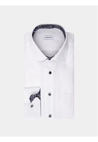 Seidensticker Koszula 01.142970 Biały Regular Fit. Kolor: biały. Materiał: bawełna