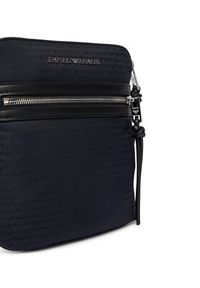 Emporio Armani Saszetka EM005400 AF14637 UB118 Granatowy. Kolor: niebieski. Materiał: materiał #4