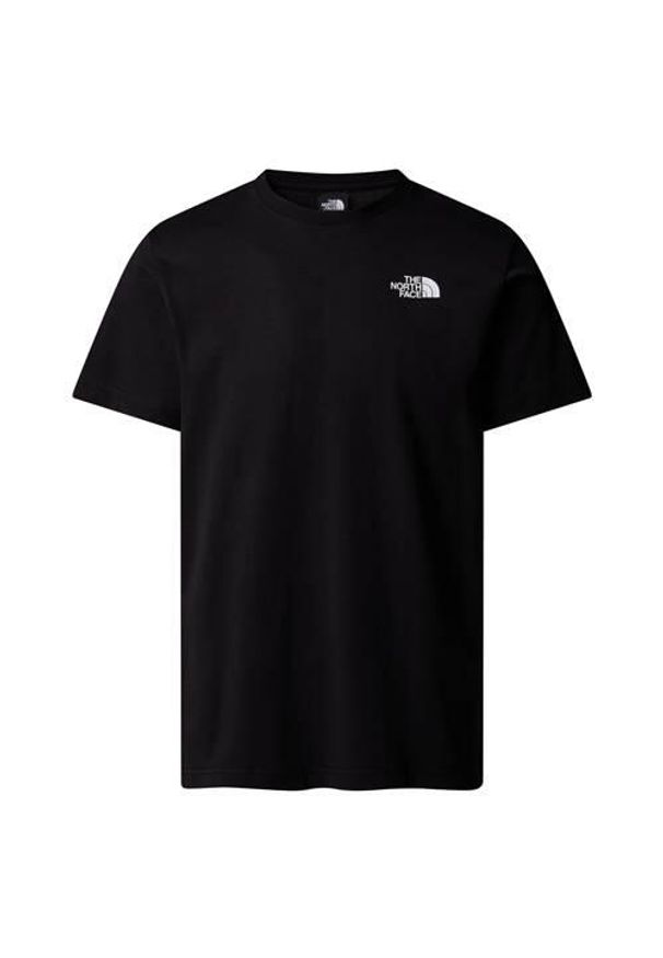 Koszulka sportowa męska The North Face NF0A89FPJK31. Kolor: czarny. Długość rękawa: krótki rękaw. Długość: krótkie
