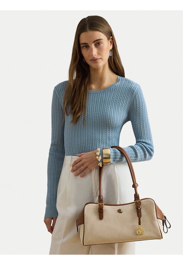 Lauren Ralph Lauren - LAUREN RALPH LAUREN Torebka 431P06078001 Beżowy. Kolor: beżowy