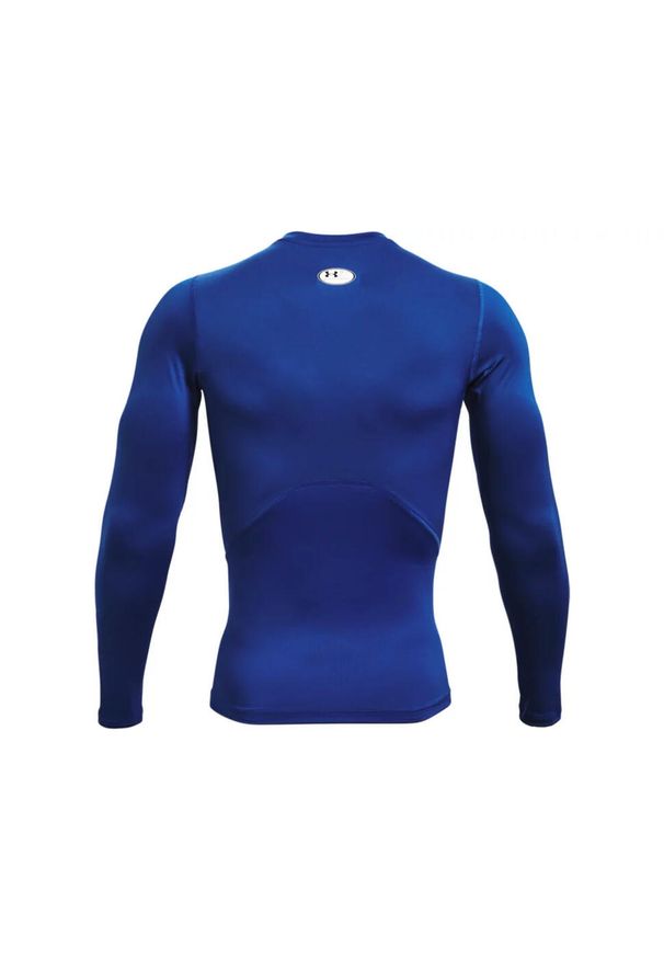 Koszulka fitness męska Under Armour Ua Hg Armour Comp LS z długim rękawem. Kolor: niebieski. Długość rękawa: długi rękaw. Długość: długie. Sport: fitness