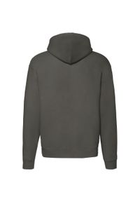 FRUIT OF THE LOOM - Kurtka Z Kapturem Premium Dla Dorosłych Unisex. Typ kołnierza: kaptur. Kolor: wielokolorowy, szary, brązowy
