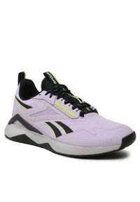 Reebok Buty na siłownię Nanoflex Adventure Tr HR0417 Fioletowy. Kolor: fioletowy. Materiał: materiał. Sport: fitness