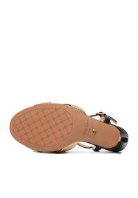 Nine West Sandały CEO-CD25-217-1 Złoty. Kolor: złoty. Materiał: materiał #3