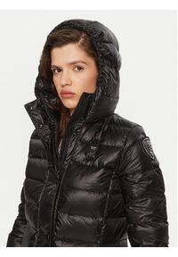 Blauer Płaszcz zimowy 24WBLDK03040 Czarny Regular Fit. Kolor: czarny. Materiał: syntetyk. Sezon: zima #4