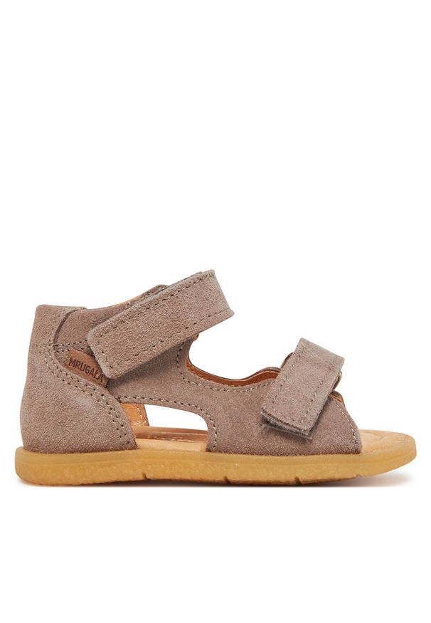 Sandały Mrugała. Kolor: szary