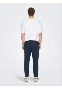 Only & Sons Spodnie materiałowe 22024966 Granatowy Tapered Fit. Kolor: niebieski. Materiał: bawełna #6