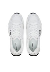 Karl Lagerfeld - KARL LAGERFELD Sneakersy Orion KL55524 Biały. Kolor: biały. Materiał: skóra #4