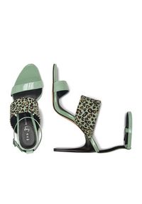 Eva Minge Sandały EO-NADIA-LT2035-2-2 Zielony. Kolor: zielony. Materiał: syntetyk, skóra #2