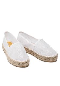 DeeZee Espadryle WSS20375-50 Biały. Kolor: biały. Materiał: materiał