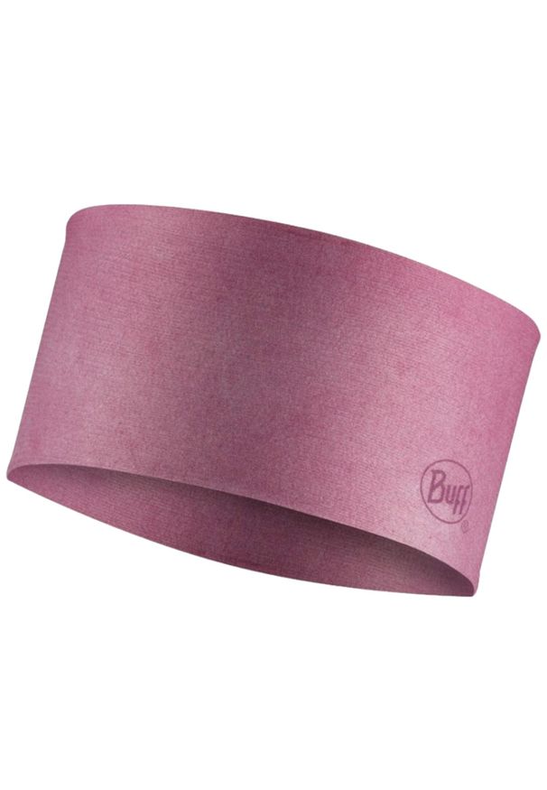 Opaska sportowa na głowę damska Buff CoolNet UV Wide Headband. Kolor: fioletowy. Materiał: poliester, elastan. Sezon: zima. Styl: sportowy