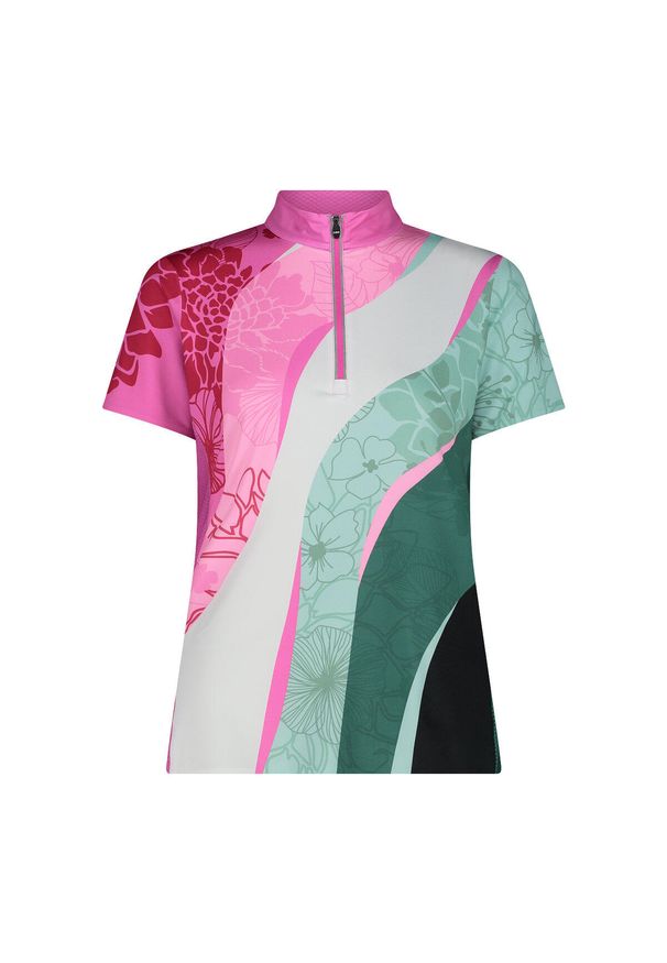 Koszulka damska rowerowe CMP 35N6686. Kolor: różowy. Sport: kolarstwo