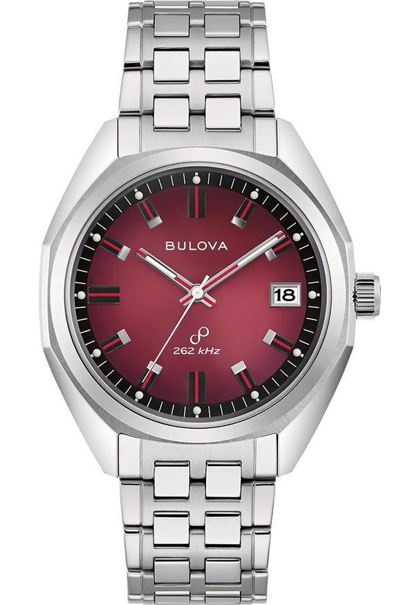 Zegarek Bulova Zegarek męski Bulova 96B401 srebrny. Kolor: srebrny