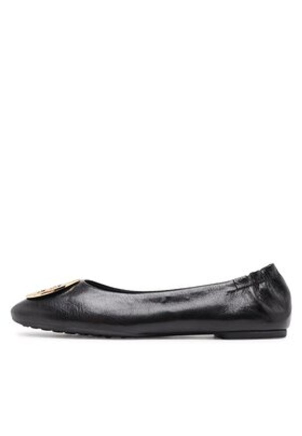 Tory Burch Baleriny Claire Ballet 147379 Czarny. Kolor: czarny. Materiał: skóra
