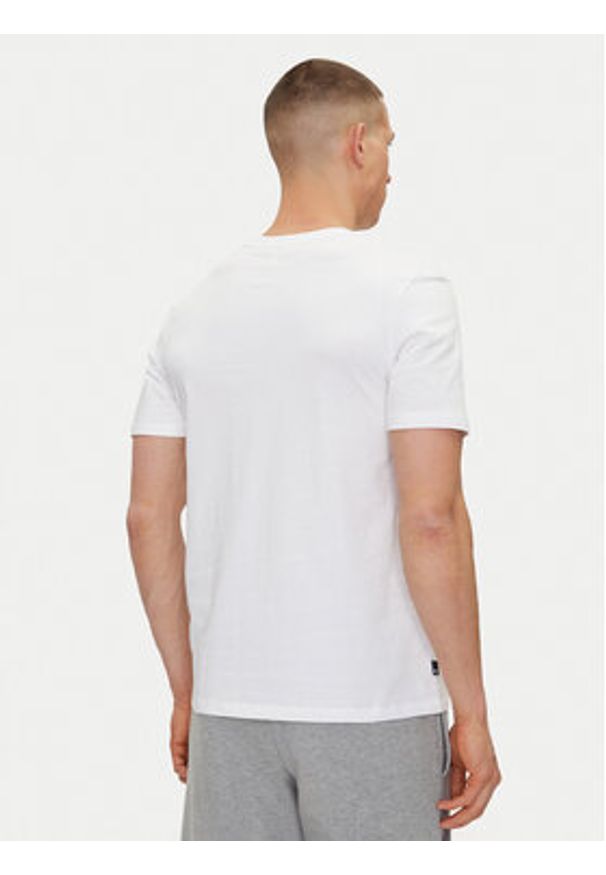 Timberland T-Shirt TB0A5WQQ Biały Regular Fit. Kolor: biały. Materiał: bawełna