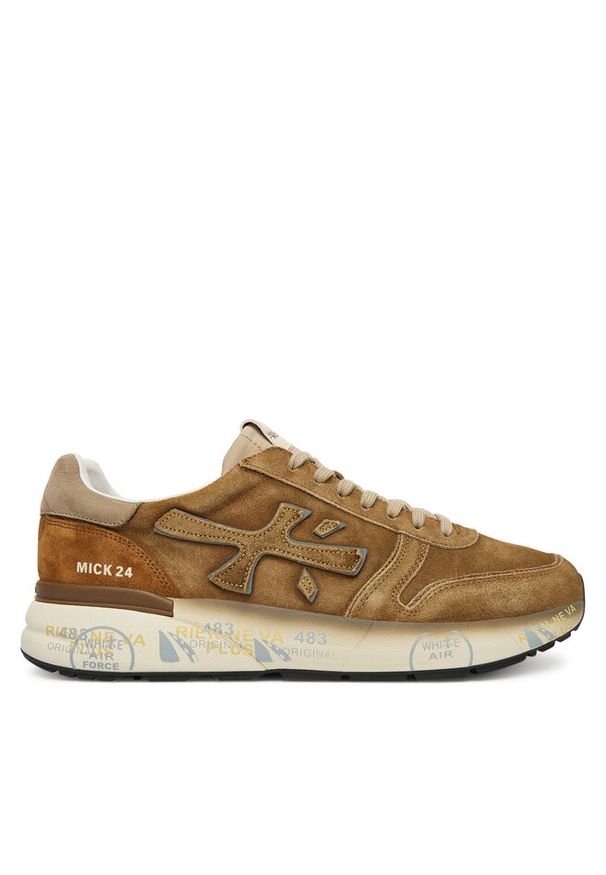 Sneakersy Premiata. Kolor: brązowy