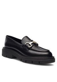 Gino Rossi Loafersy GRACE-I23-26370PE Czarny. Kolor: czarny. Materiał: skóra #5