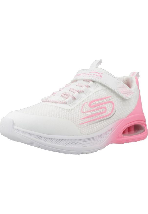 skechers - Tenisówki Skechers Model Microspec Max Advance Kolor Biały. Kolor: biały. Materiał: tkanina, syntetyk