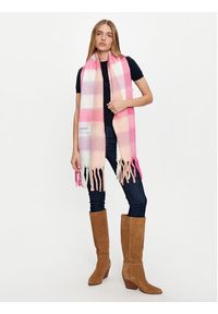 Guess Szalik AW5221 POL03 Różowy. Kolor: różowy. Materiał: materiał