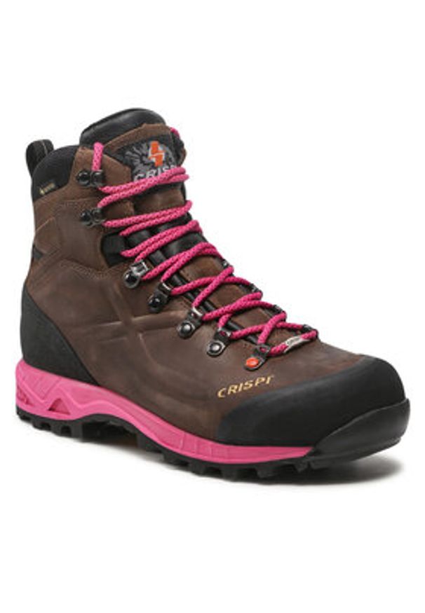 Crispi Trapery Valdres S.E Gtx GORE-TEX CF92704217 Brązowy. Kolor: brązowy. Materiał: skóra