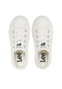 Lee Trampki LEE-ISLA C LOW JR 50251058.71G Biały. Kolor: biały. Materiał: materiał #4