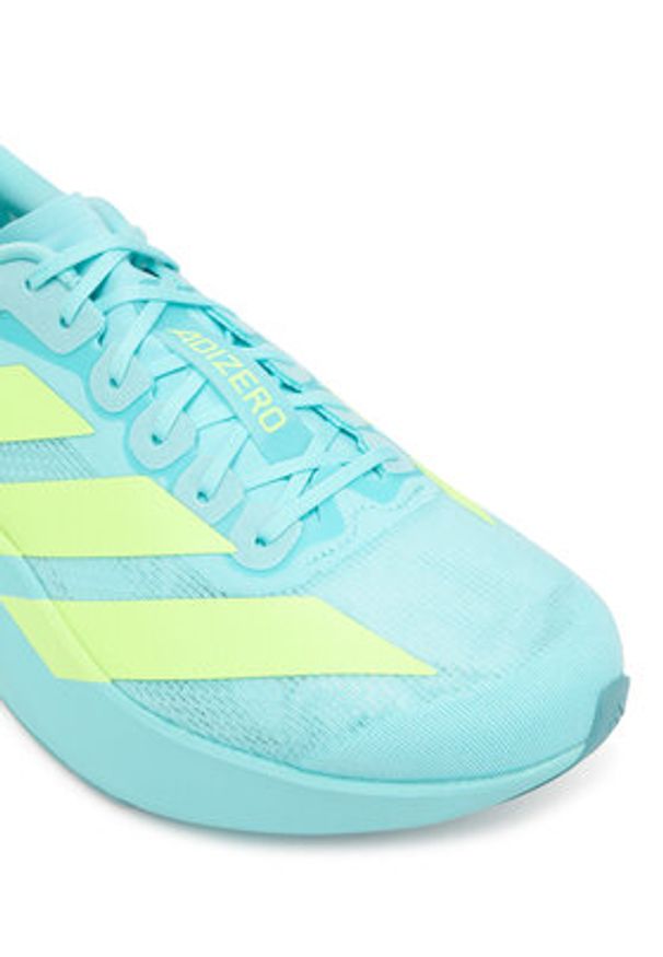 Adidas - adidas Buty do biegania adizero EVO SL JS4506 Turkusowy. Kolor: turkusowy. Materiał: materiał