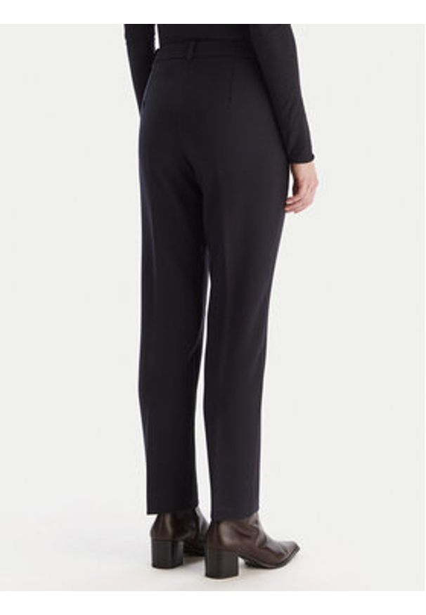 Marella Spodnie materiałowe Eresia 2525136062 Granatowy Regular Fit. Kolor: niebieski. Materiał: syntetyk