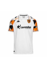 Kappa - Trzeci strój Hull City Kombat 2024/25. Kolor: wielokolorowy, biały, żółty, czarny. Sport: piłka nożna #1