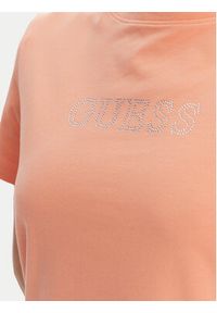 Guess T-Shirt V3BI11 J1314 Pomarańczowy Regular Fit. Kolor: pomarańczowy. Materiał: bawełna #5