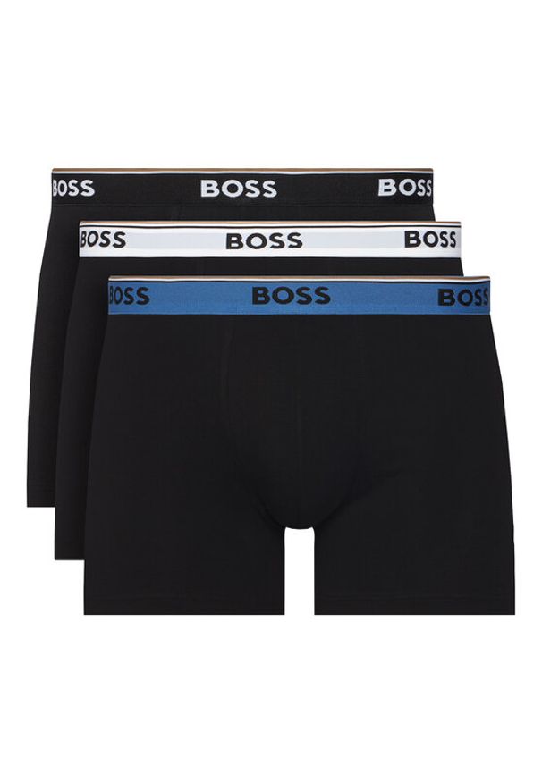 BOSS Komplet bokserek 50554694 Czarny. Kolor: czarny. Materiał: bawełna