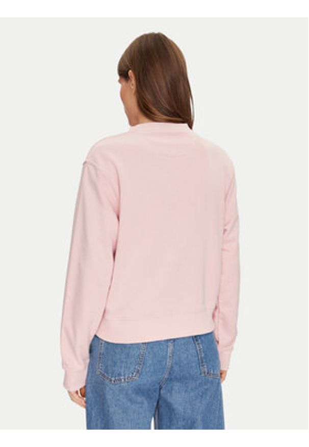 Guess Bluza W5GQ05 KB683 Różowy Regular Fit. Kolor: różowy. Materiał: bawełna