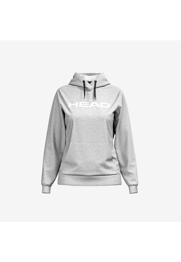 Head - Bluza damska HEAD Club Original Hoodie. Kolor: szary. Materiał: polar. Sezon: zima