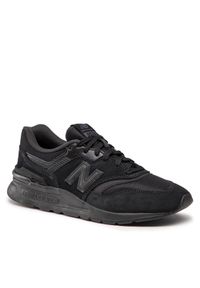 New Balance Sneakersy CM997HCI Czarny. Kolor: czarny. Materiał: skóra, zamsz