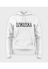 MegaKoszulki - Bluza damska z kapturem Dzikuska. Typ kołnierza: kaptur #1