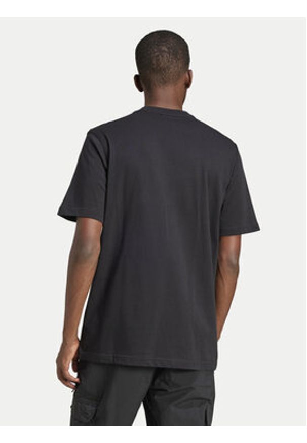 Adidas - adidas T-Shirt Trefoil Essentials JI8545 Czarny Regular Fit. Kolor: czarny. Materiał: bawełna