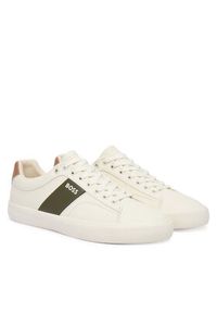 BOSS Sneakersy Aiden 50522833 Biały. Kolor: biały. Materiał: skóra #3