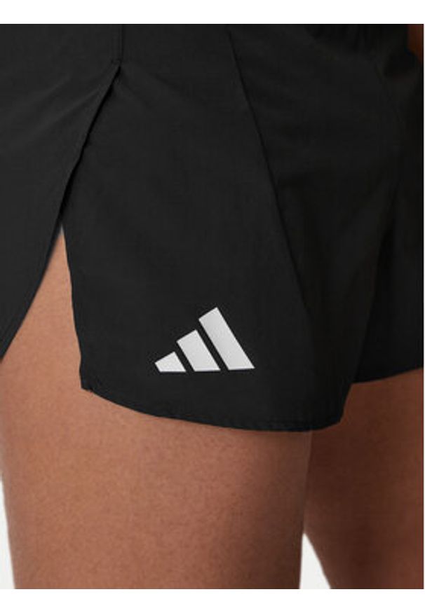 Adidas - adidas Szorty sportowe Adizero Essentials Split IM8585 Czarny Slim Fit. Kolor: czarny. Materiał: syntetyk