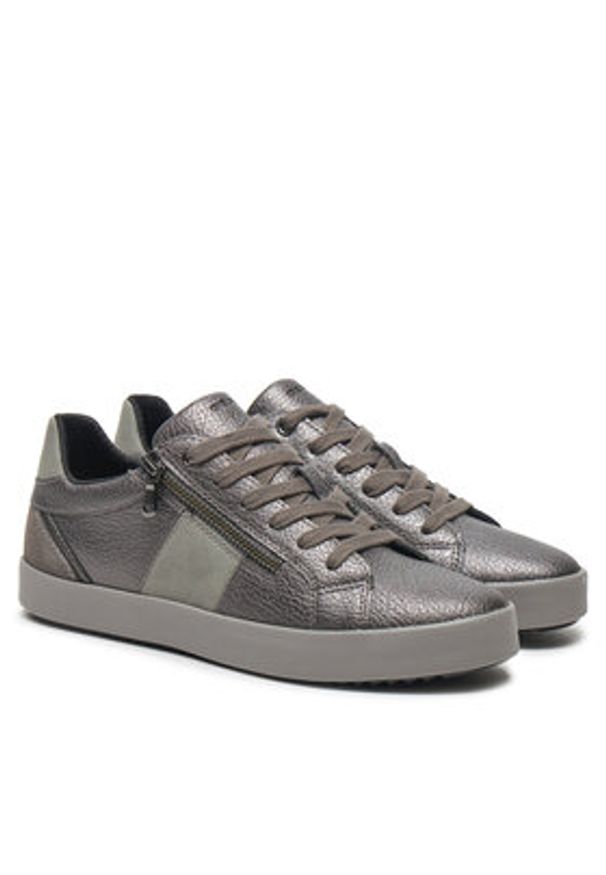 Geox Sneakersy D Blomiee D366HE 02N22 C9002 Szary. Kolor: szary. Materiał: skóra