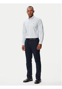 TOMMY HILFIGER - Tommy Hilfiger Koszula Performance MW0MW43430 Niebieski jasny Slim Fit. Kolor: niebieski. Materiał: syntetyk #2